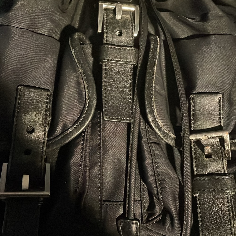 Prada Authentic Nylon Backpack - Very Decent Cond… - image 2